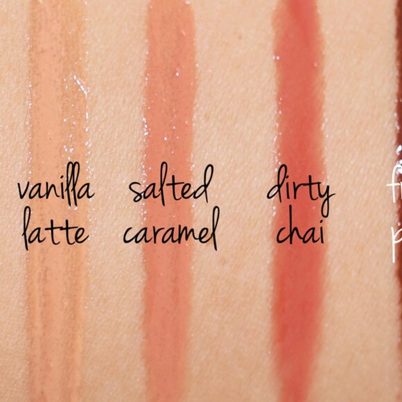 BNIB FRENCH PRESS BRILLIANT LIP GLOSS Nudes Last Ones in Salted Caramel - Picture 5 of 5